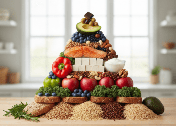 a piramide alimentar como guia para uma dieta balanceada