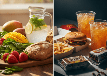 beneficios da alimentacao saudavel e riscos da dieta sad