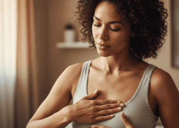 como realizar o autoexame da mama corretamente 5 passos