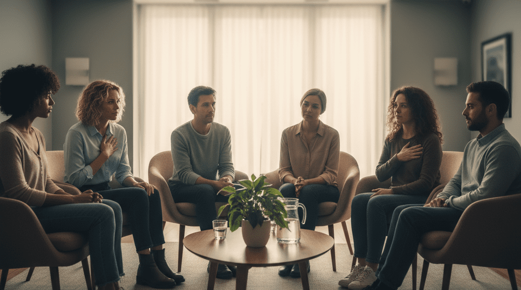 grupos de suporte presenciais para depressao