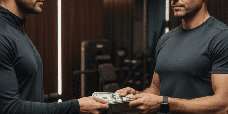 pagar o treinador antecipadamente para maior comprometimento